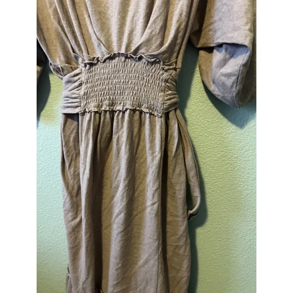 Free People Garcia MIDI Dress Purple Size Medium